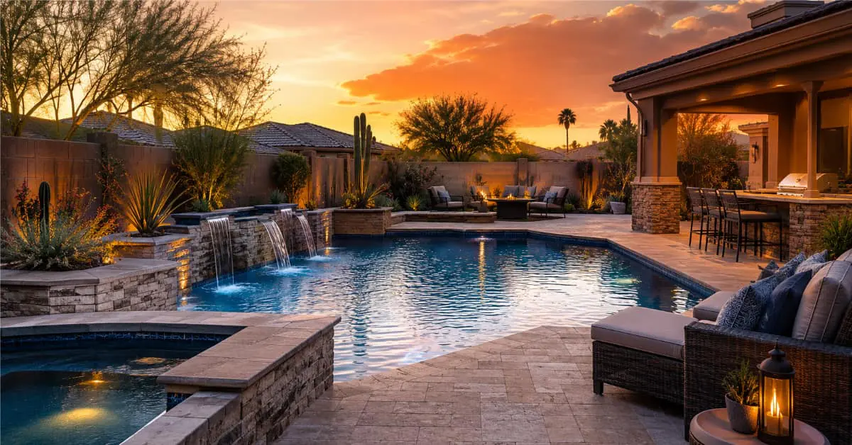 arizona pool, concept of cost to build a pool in chandler az