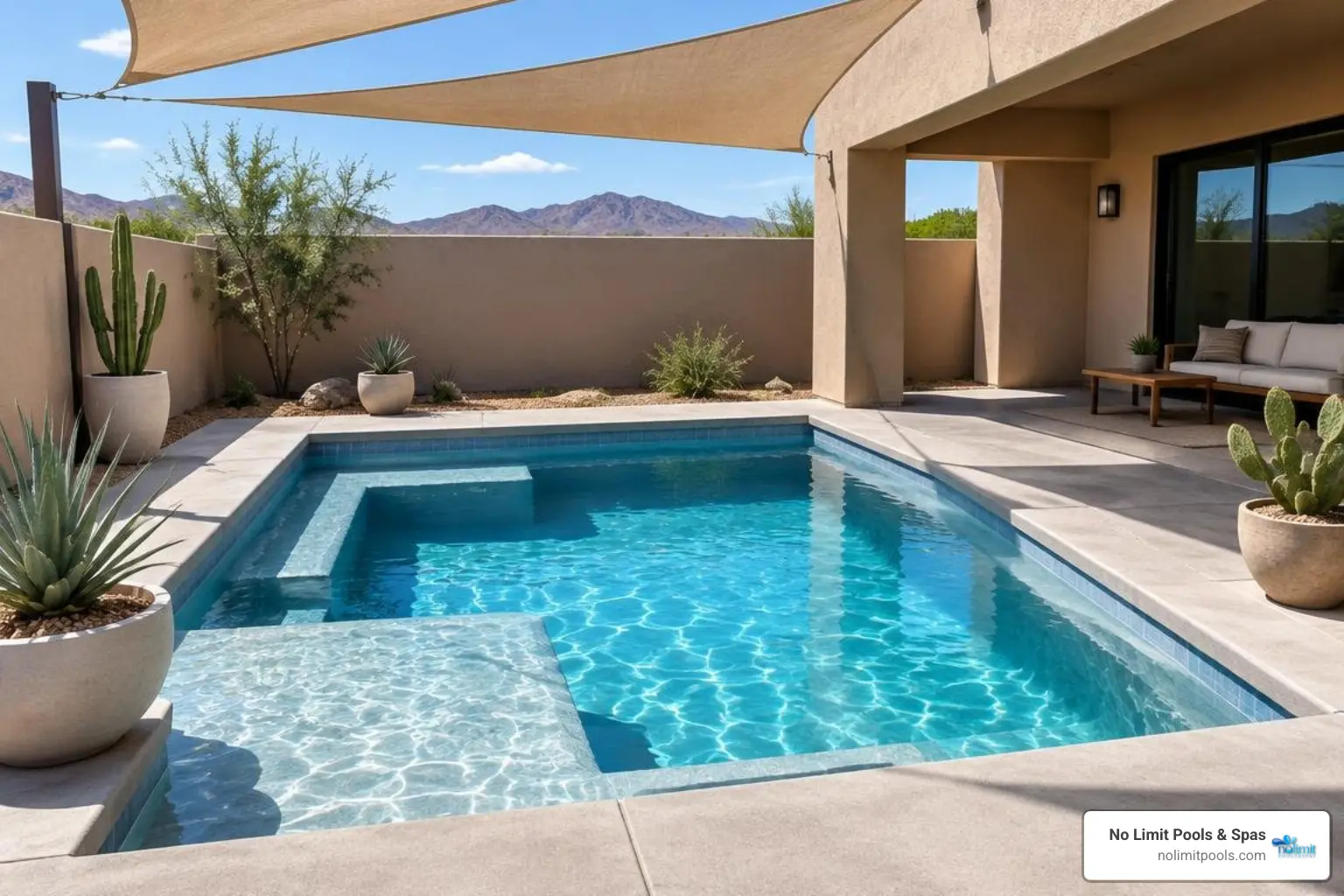 small backyard pool