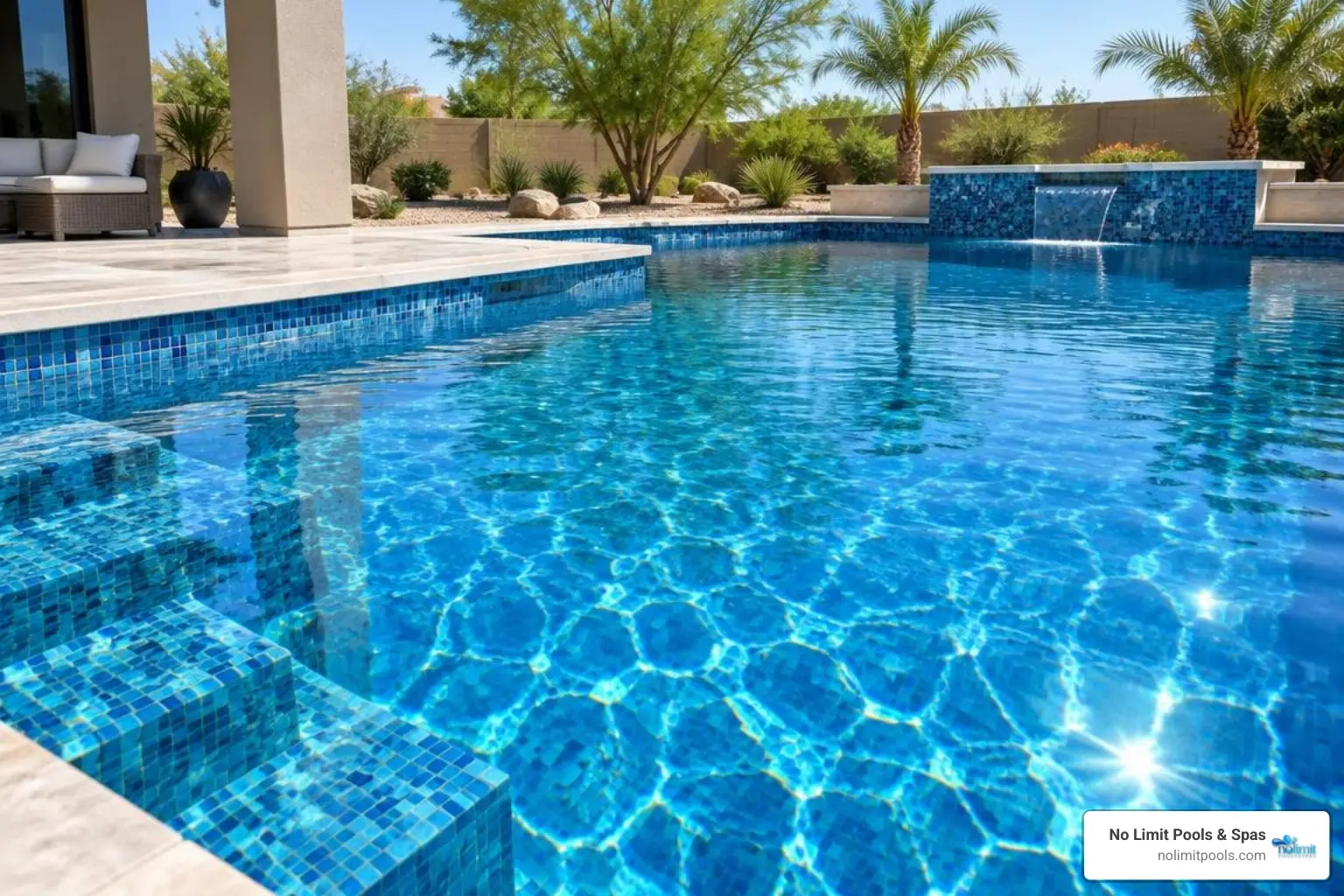 pool mosaic tiles