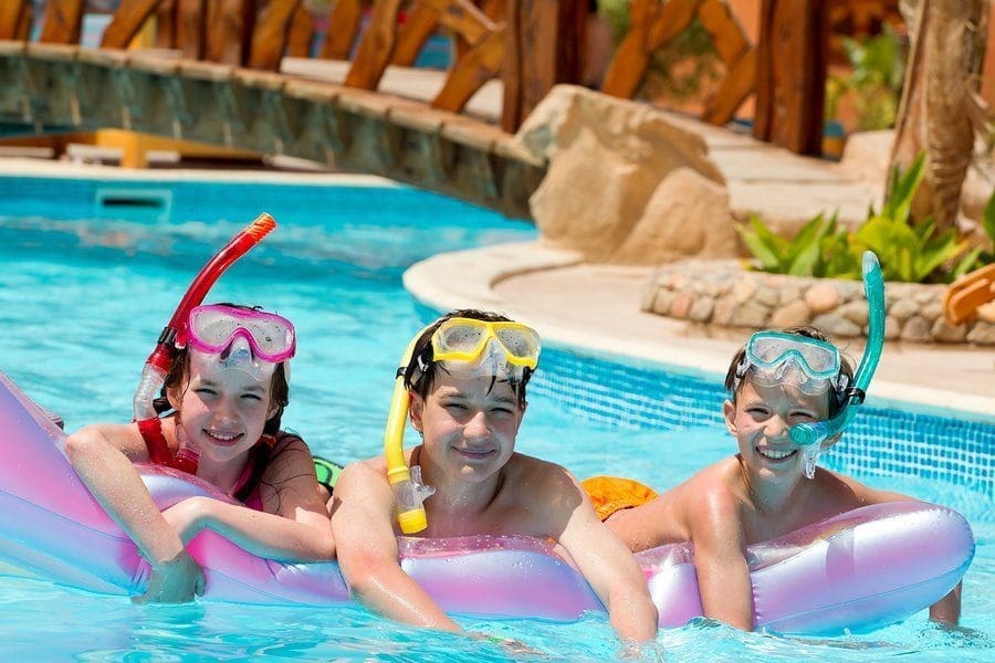 How Swimming Pools Help To Build Healthy Kids - Arizona Pool Builders
