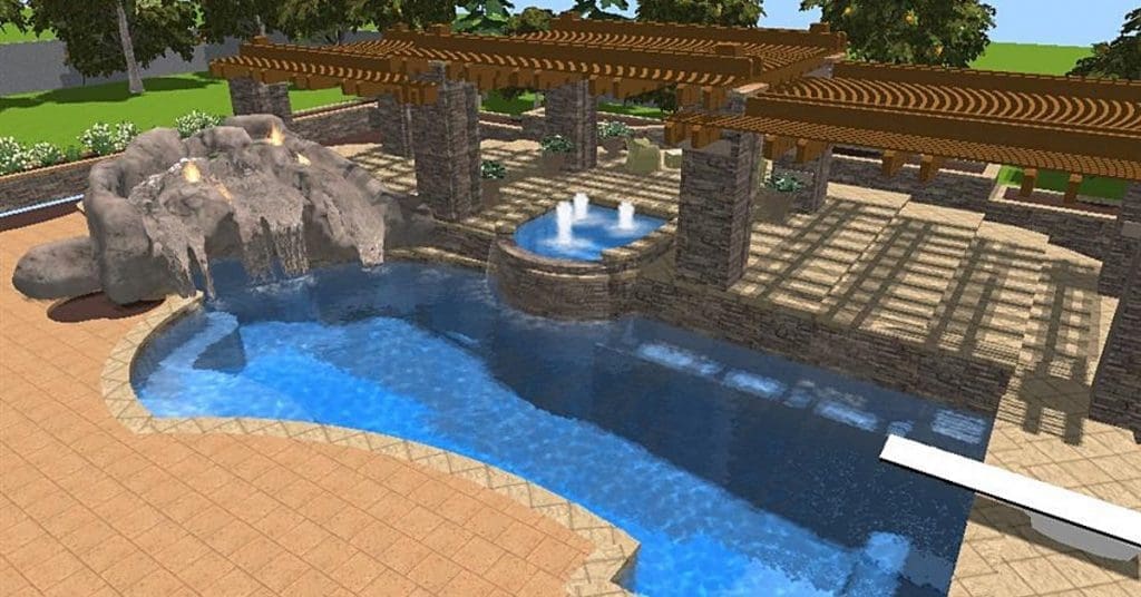 Finding The Perfect Layout for Your Backyard Pool﻿
