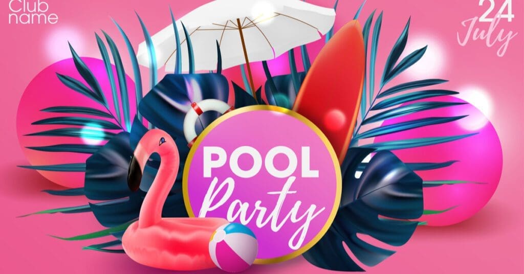 Night Pool Party Ideas For Adults