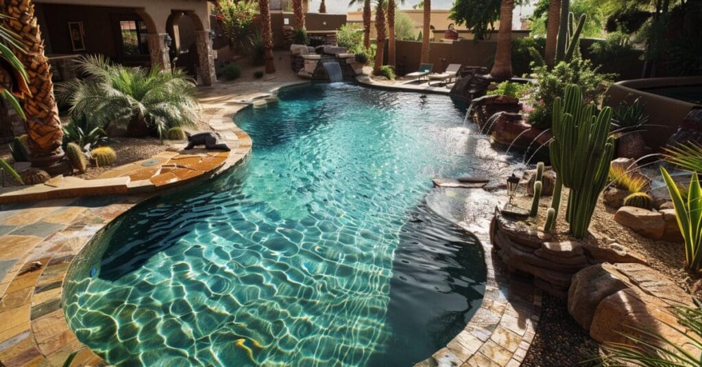 Arizona's Best Pool Professionals: Transform the Ordinary to Extraordinary, natural tropical pool
