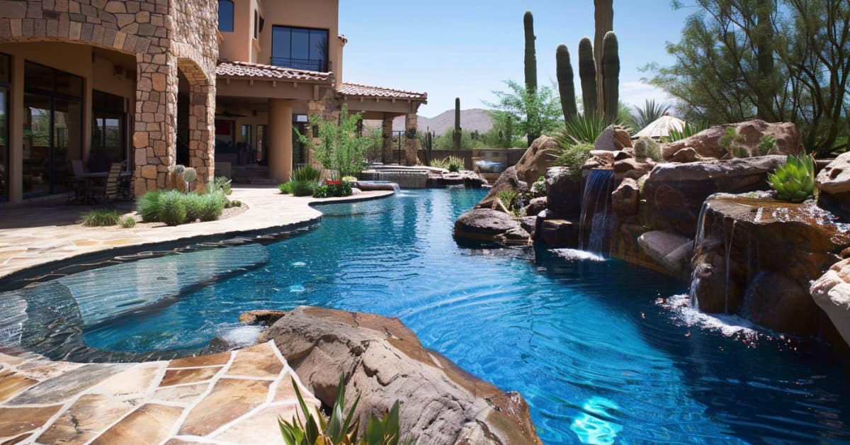 Cultivating a Resort-Like Ambiance: Custom Pool and Landscaping